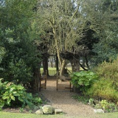 Storytelling area in the York Museum Gardens