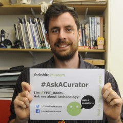 Adam Parker - Curator of Archaeology - @YMT_Adam